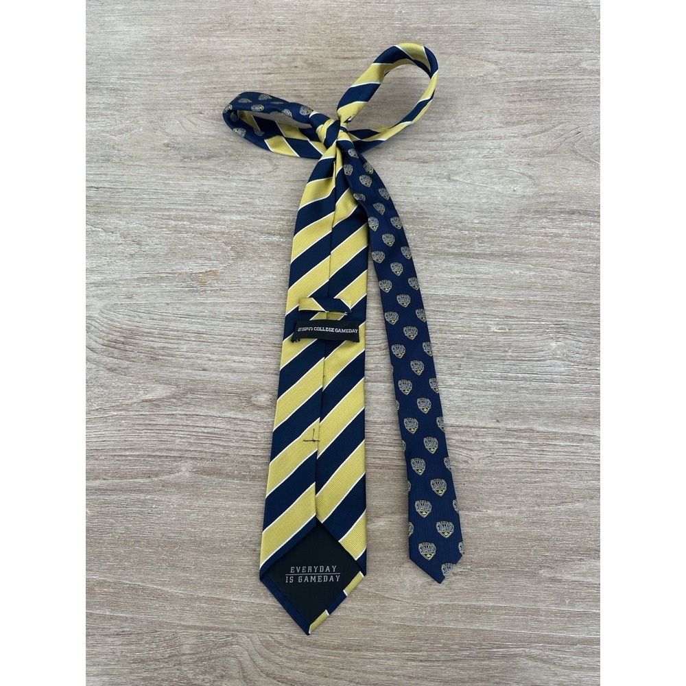 ESPN College Gameday Red Plaid Silk Tie Everyday Is Gameday